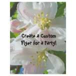 Apple Blossoms Custom Flyers Parties Office Shower