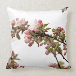 Apple Blossoms in Spring mojo_throwpillow