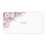Apple Blossoms Custom Shipping Labels