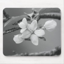 Apple Blossoms mousepads by VermontRetroArt Apple Blossoms mousepads