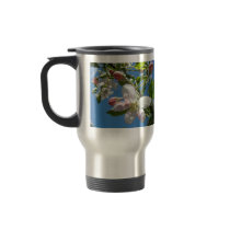 APPLE BLOSSOMS SPRING COFFEE MUG TRAVEL MUGS Cups