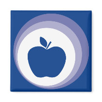 apple blue magnets