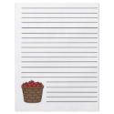 Apple Bushel Basket Recipe Binder Pages flyer
