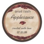 apple canning label 1 sticker