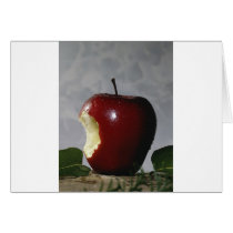 Apple Greeting Card