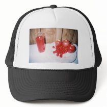 Apple Cherry Raspberry Hat