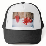 Apple Cherry Raspberry Hat