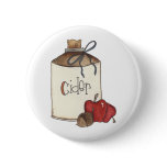 apple cider and apple picking buttons