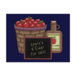 Apple Cider Postcard
