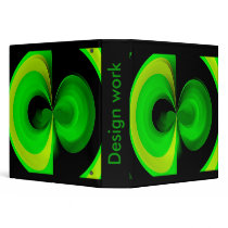 Apple core 3 ring binder