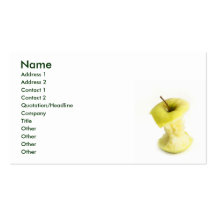 Apple core business card