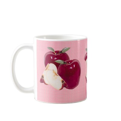 Apple Design Mug by Lynnes_creations