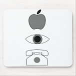 Apple Eye Phone mousepads
