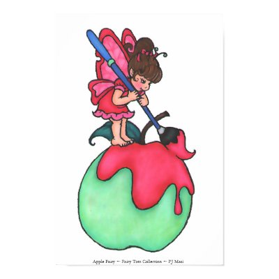 Apple Fairy Print by PJ_Masi_Illustration