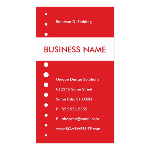 apple flourish business card templates (back side)