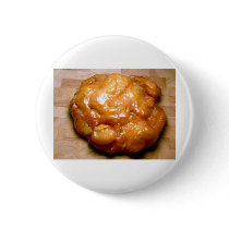 Apple Fritter Pinback Button