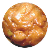 Apple Fritter Round Sticker