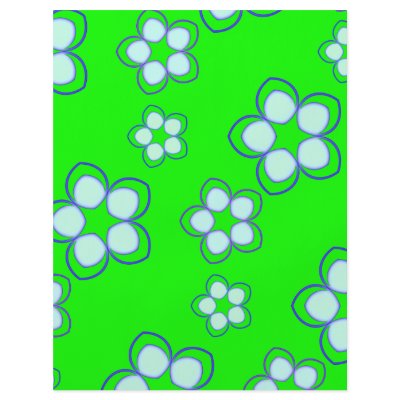 Apple Green Dreaming Lotus Personalized Flyer by JaZilla