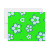 Apple Green Dreaming Lotus invitations by JaZilla Apple Green Dreaming Lotus invitations