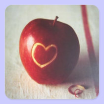 Apple Heart stickers