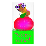 Apple Home Designed Book Mark Personalized Photo Card