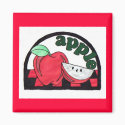 Apple imán imanes by TheGardenShed Apple imán imanes