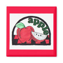Apple magnet