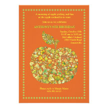 Apple Marquee Invitation