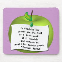 Apple Note Quote Mousepad by CapturingCreations Apple Note Quote Mousepad