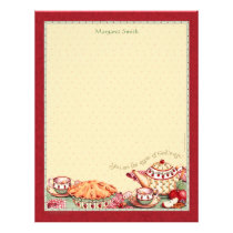 Apple of God's Eye Personalized Letter Stationery letterhead