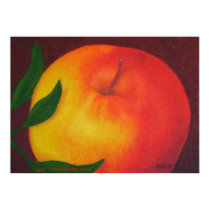Apple on Canvas