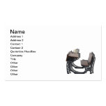 Apple on Vintage Desk Business Card Templates
