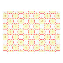 Apple pattern. invitation
