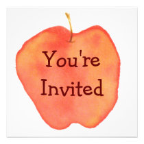 Apple invitations