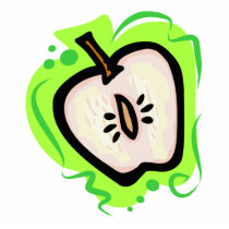 Apple photo sculptures