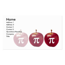 apple pi business card