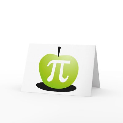 Apple Pi Cards by ObsessionDesign