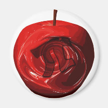 Apple_Pi Refrigerator Magnet