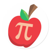 Apple Pi stickers
