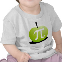 Apple Pi t-shirts by ObsessionDesign Apple Pi t-shirts
