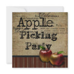 apple picking invitation