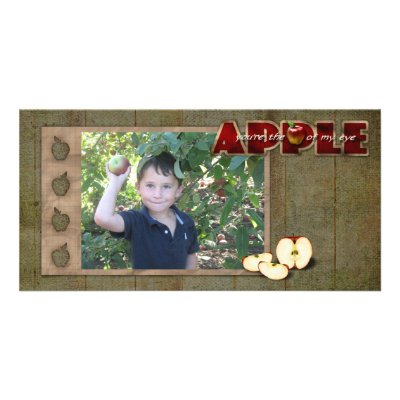 apple picking photo card by Quaker_Cafe