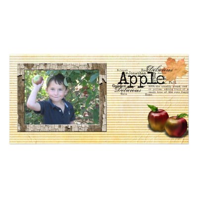apple picking photo card by Quaker_Cafe