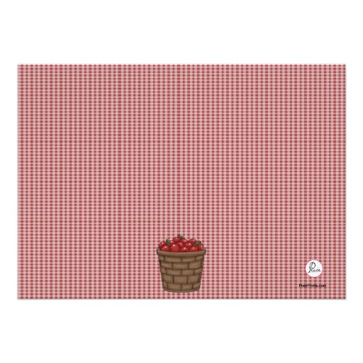 Apple Picking Time - Birthday Party  Invitation
