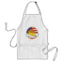 Apple Pie American Flag aprons