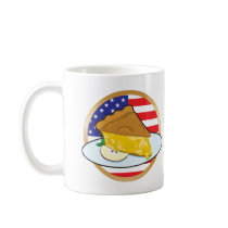 Apple Pie American Flag Coffee Mug
