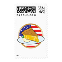 Apple Pie American Flag Postage