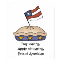 Apple Pie American poster posters by patriotic_tshirts Apple Pie American poster posters