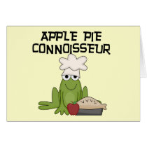 Apple Pie Connoisseur Tshirts and Gifts cards