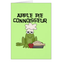 Apple Pie Connoisseur Tshirts and Gifts Card
